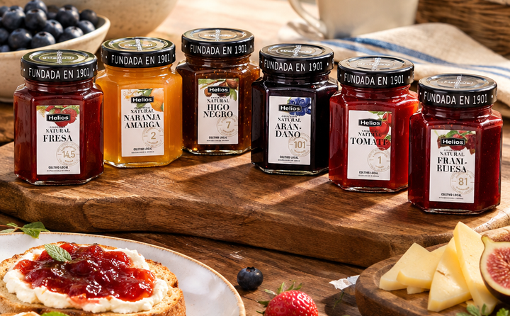 A JAR FOR EVERY CRAVING: DISCOVER THE HELIOS NATURAL JAM COLLECTION