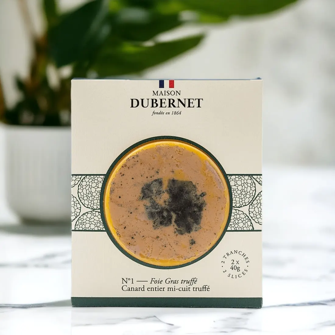 Dubernet Duck Foie Gras Mi-Cuit Duo with Truffles 1