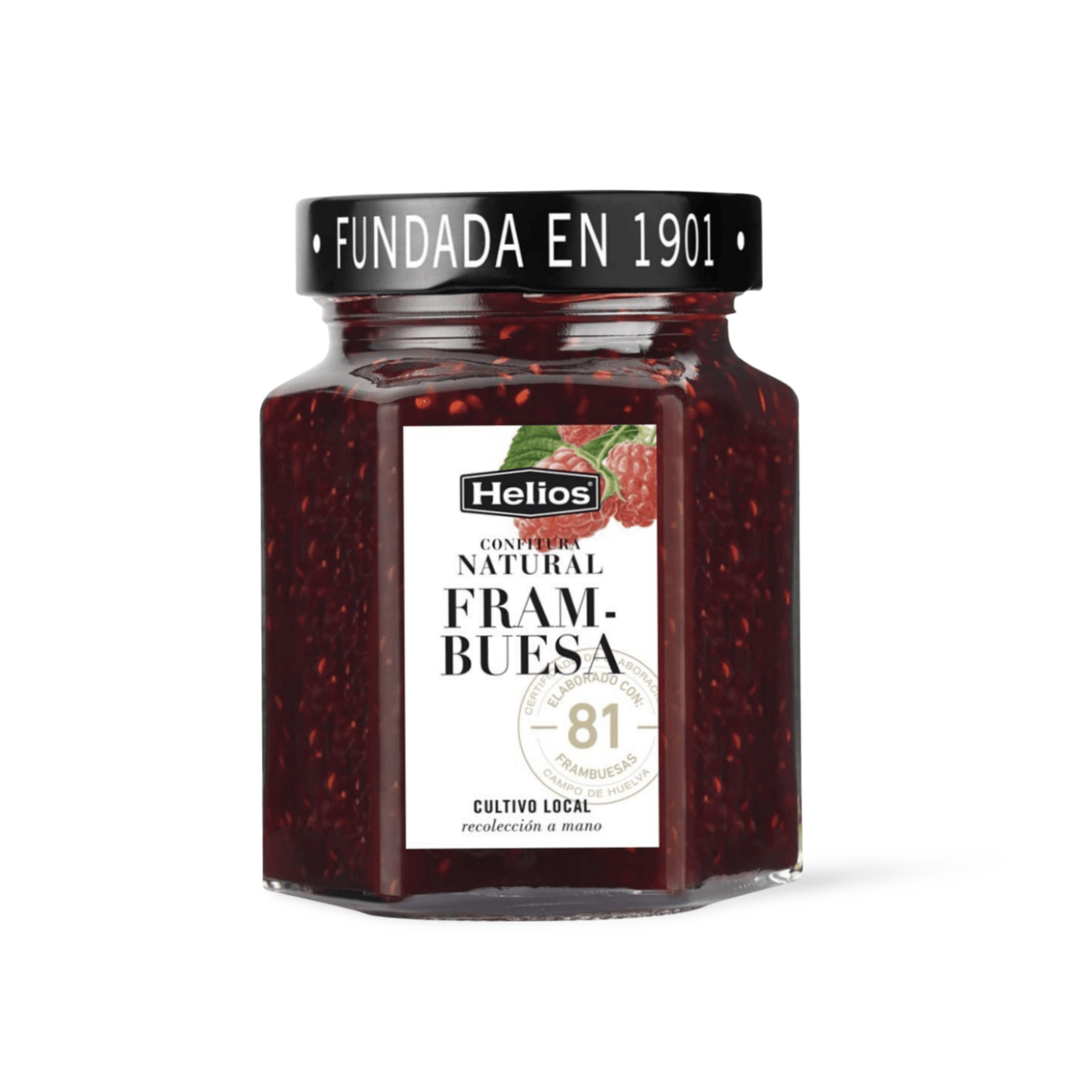 Helios Raspberry Natural Jam