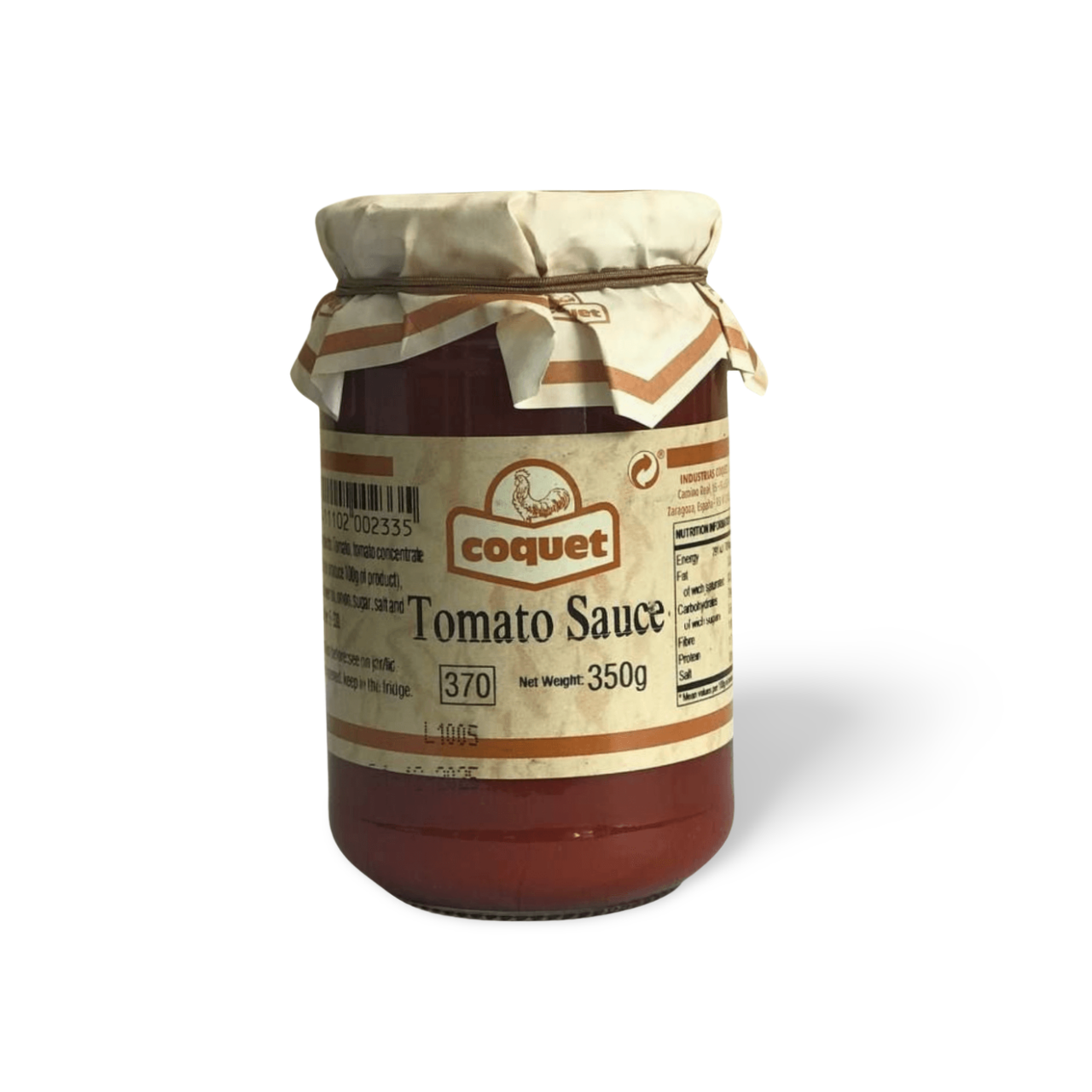 Coquet Tomato Sauce Homemade Style