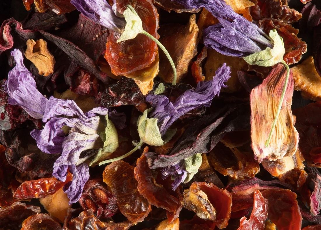 Dammann Frères Carcadet Passion Framboise Fruit Infusion Tea thumbnail 2