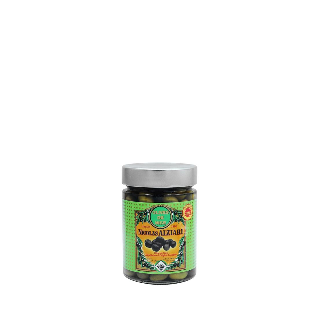 Nicolas Alziari Petites Black Olives AOP Nice 1