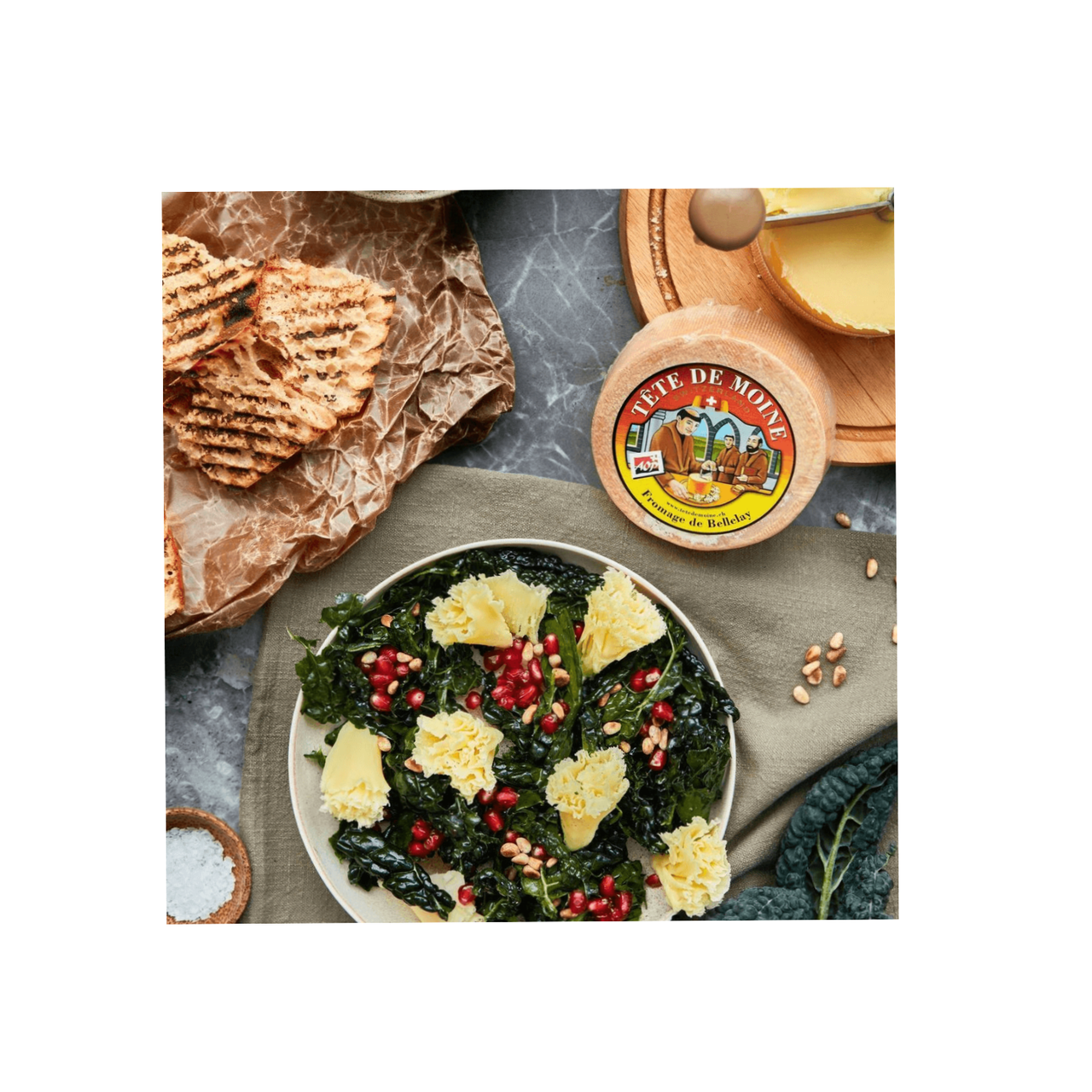 Tete De Moine Semi-Hard Cow's Milk Unpasteurized