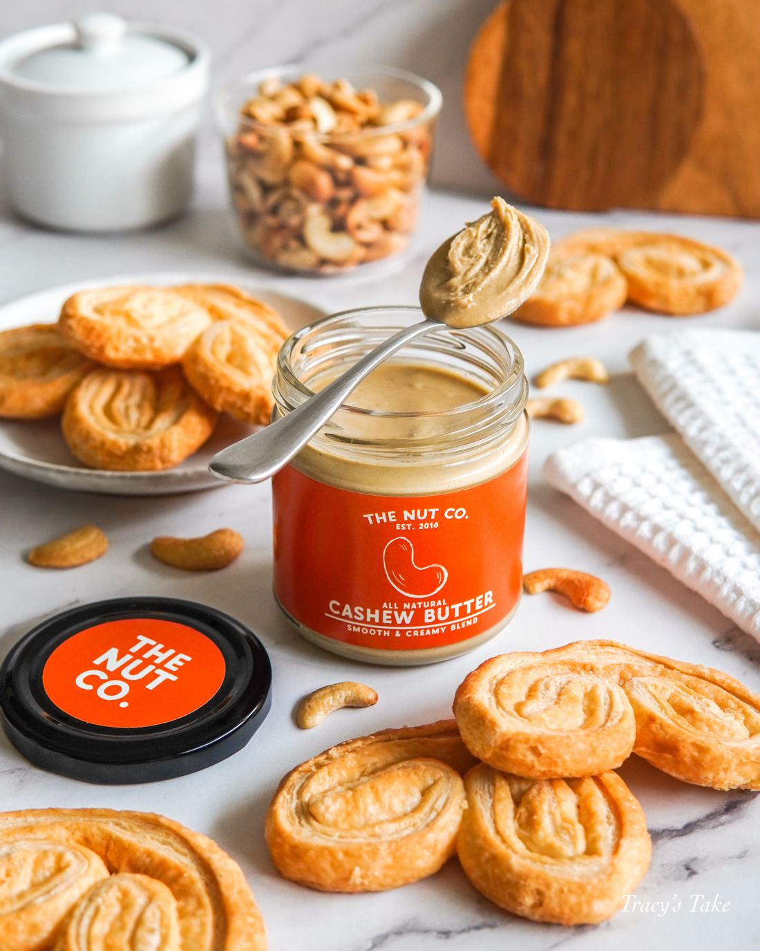 The Nut Co. All Natural Cashew Butter – Smooth & Creamy Blend 1