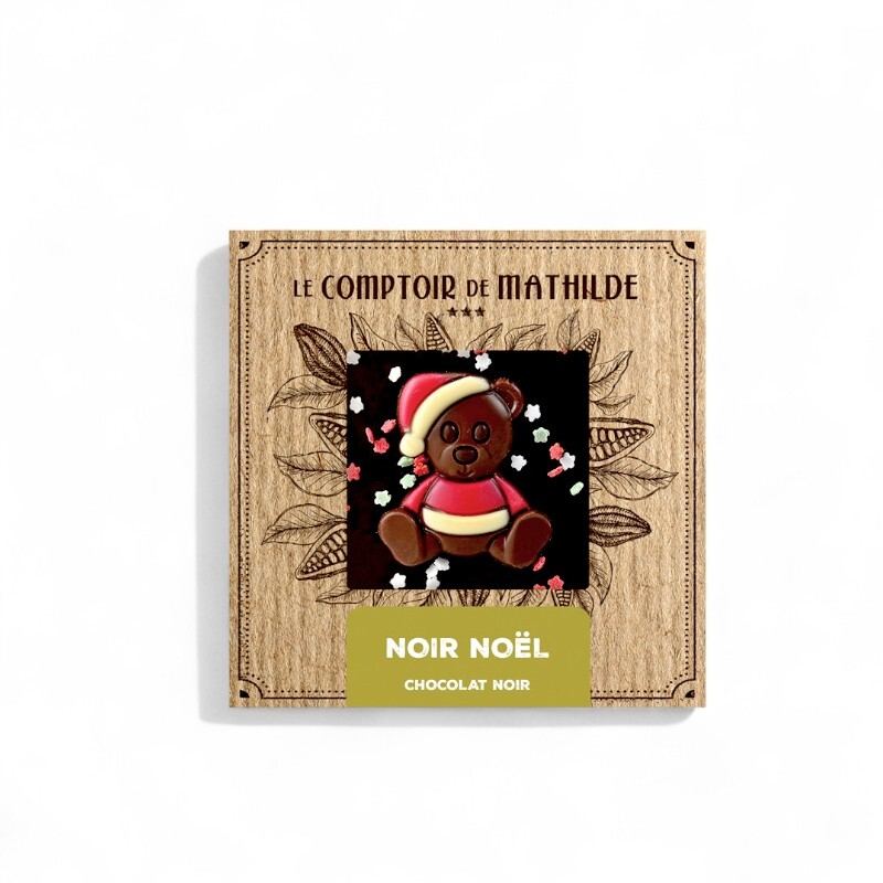 Comptoir de Mathilde Christmas Dark Chocolate Tablette 1