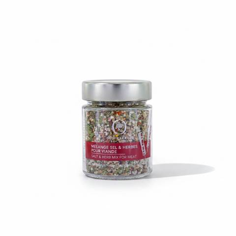 Oliviers & Co Salt & Herb Mix for Meat by Michelin Chef Jean-Marie Meulien