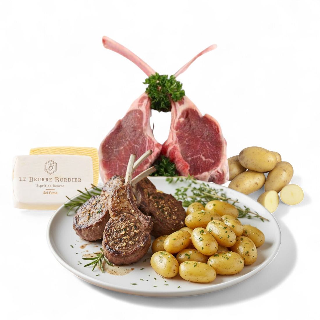 Garlic & Herb Lamb Supper 1