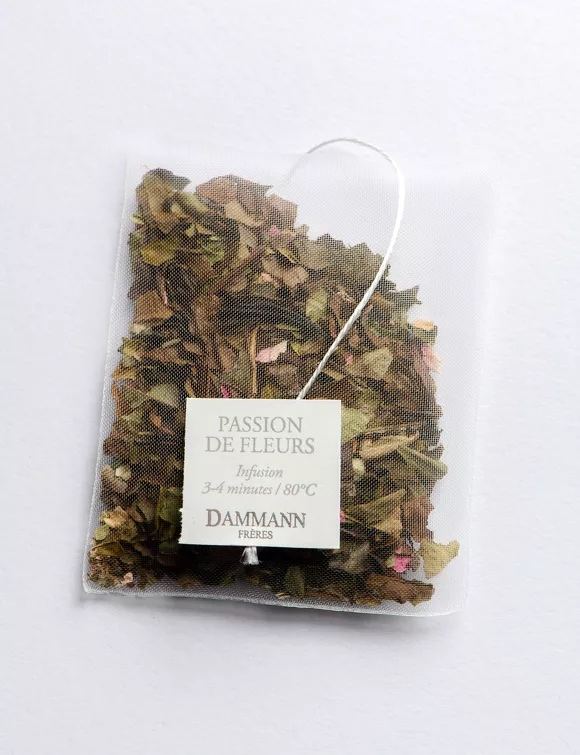 Dammann Frères Passion de Fleurs White Tea Bags thumbnail 4