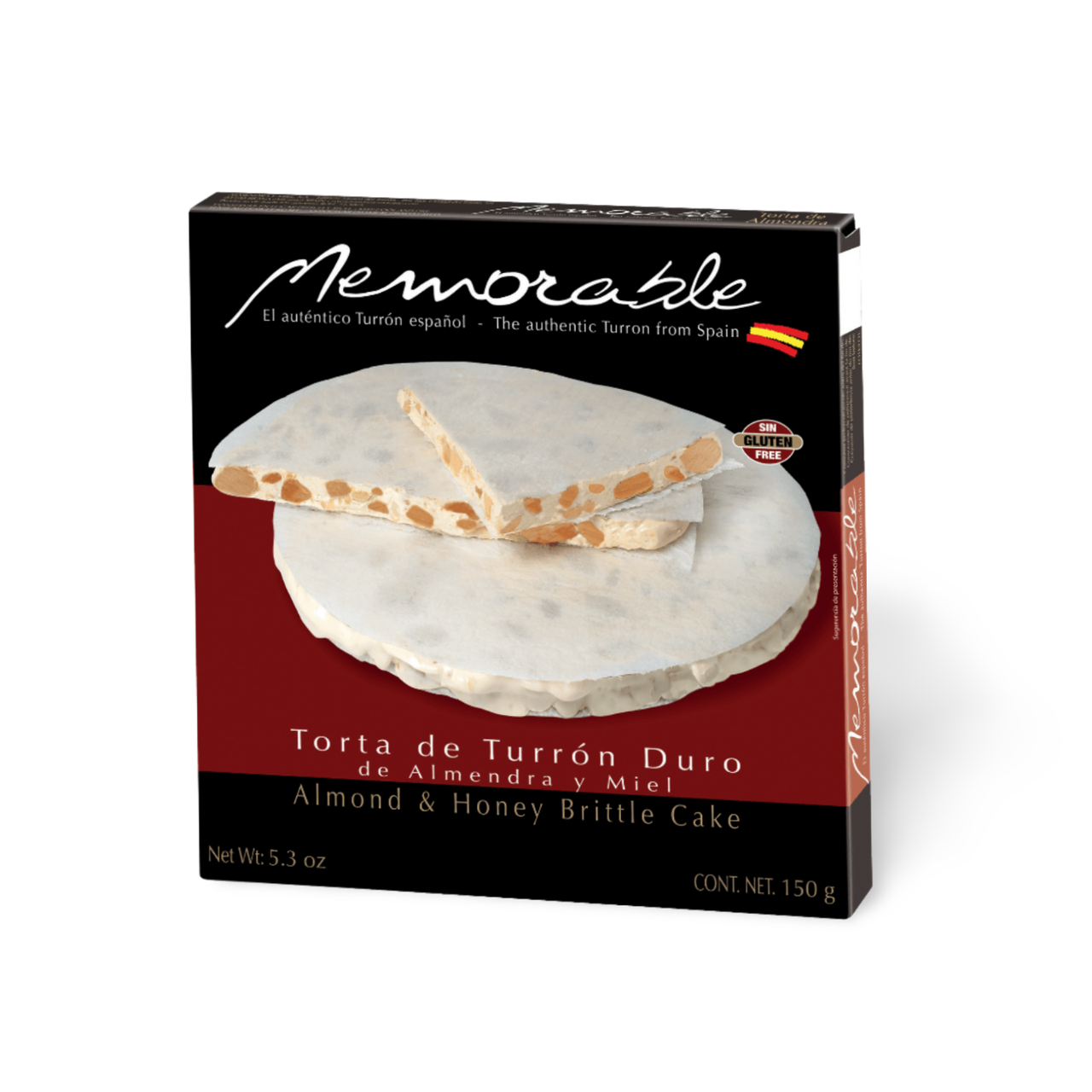 Memorable Torta De Almendra Round Crunchy Almond Turron