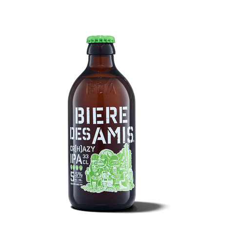 Bière des Amis Cr(H)azy IPA 5.5%