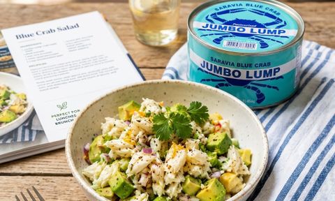 YOUR MONTHLY RECIPE: SARAVIA BLUE CRAB JUMBO LUMP & AVOCADO SALAD