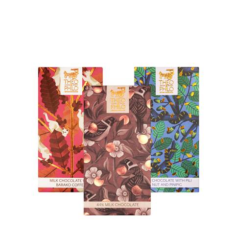 Theo & Philo Milk Chocolate Collection