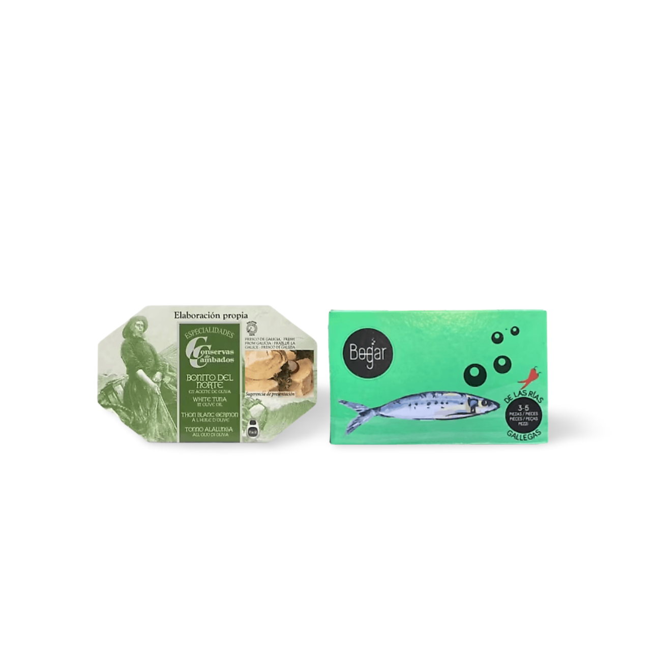 Taste of the Sea: White Tuna and Sardines Delight