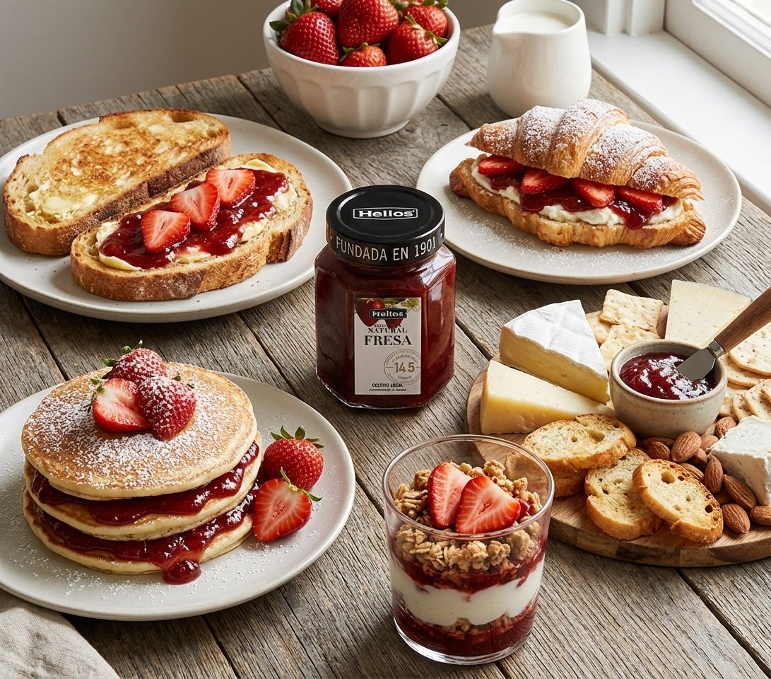 HELIOS STRAWBERRY NATURAL EXTRA JAM: SWEET, FRUITY & NATURALLY DELICIOUS