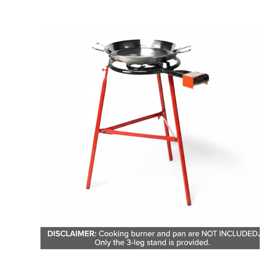 Burner Stand For Paella Pans Reinforced 3-Leg Set