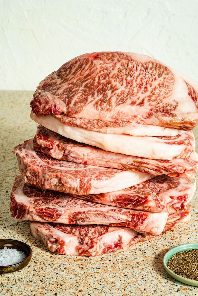 A5 Japanese Olive Wagyu Striploin Steak thumbnail 4