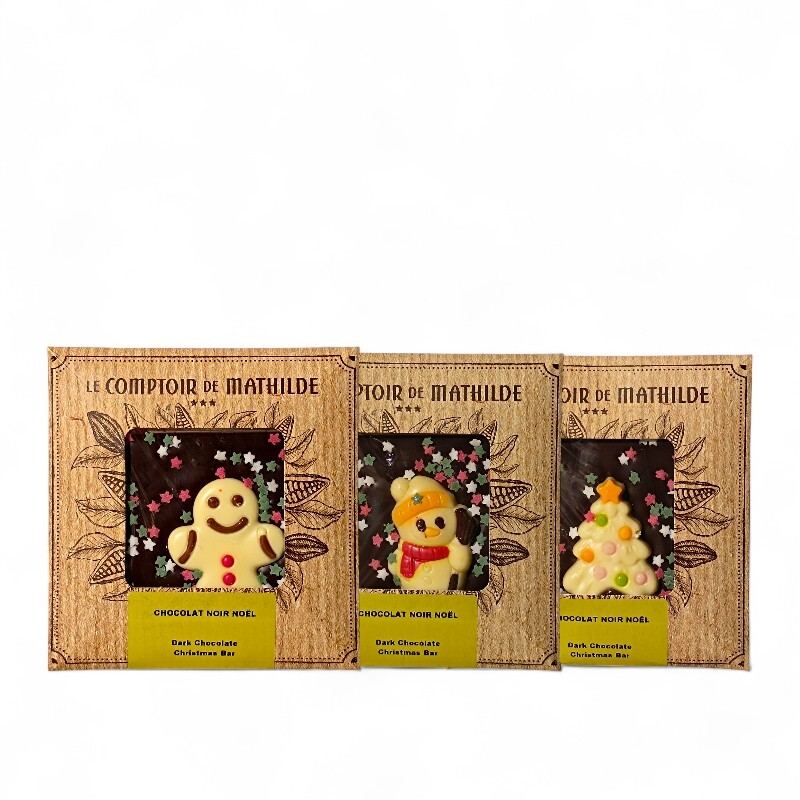 Comptoir de Mathilde Christmas Dark Chocolate Tablette thumbnail 2