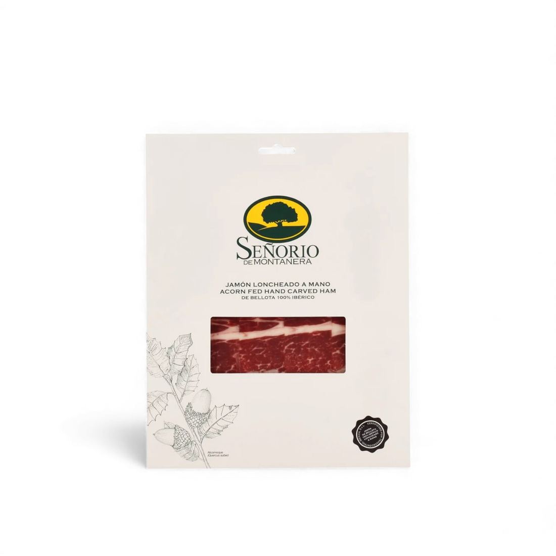 Senorío de Montanera Jamon de Bellota 100% Iberico DOP (Hand-Carved) 1