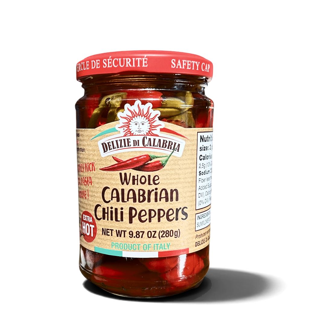 Delizie di Calabria Whole Calabrian Chili Peppers 1