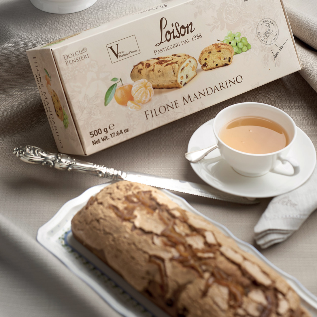 Loison Filone Mandarino – Loaf of Panettone with Mandarin from Ciaculli thumbnail 2