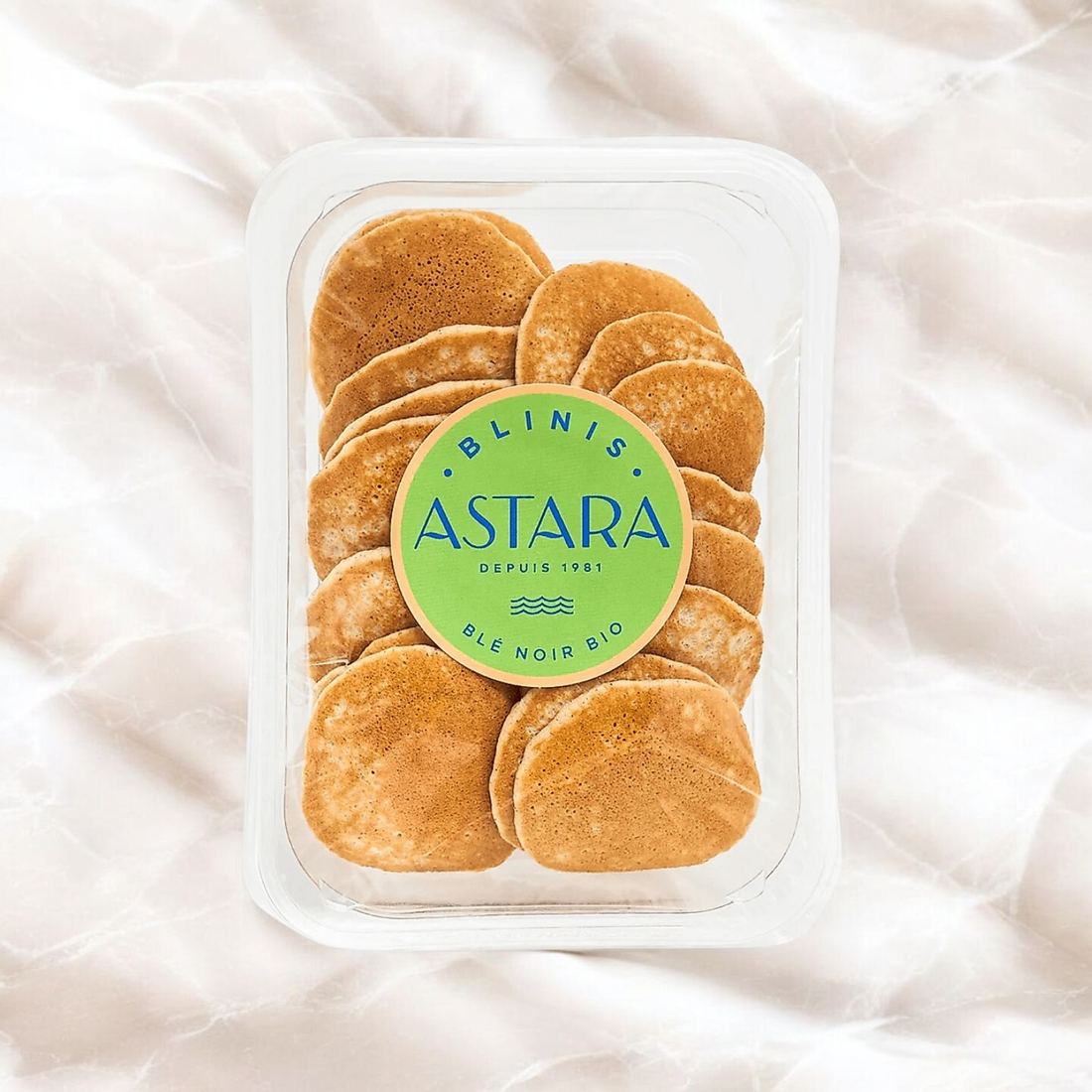 Astara Organic Buckwheat Mini Blinis for Caviar 1