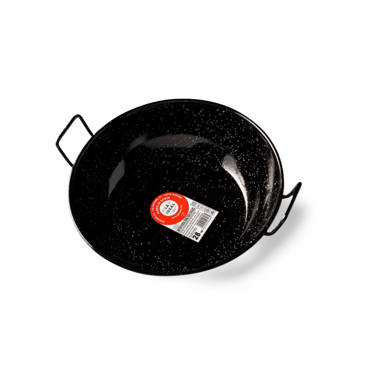 La Ideal Deep Enamelled Pan Two Handles