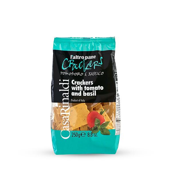 Casa Rinaldi Italian Classic Crackers with Tomato and Basil 1