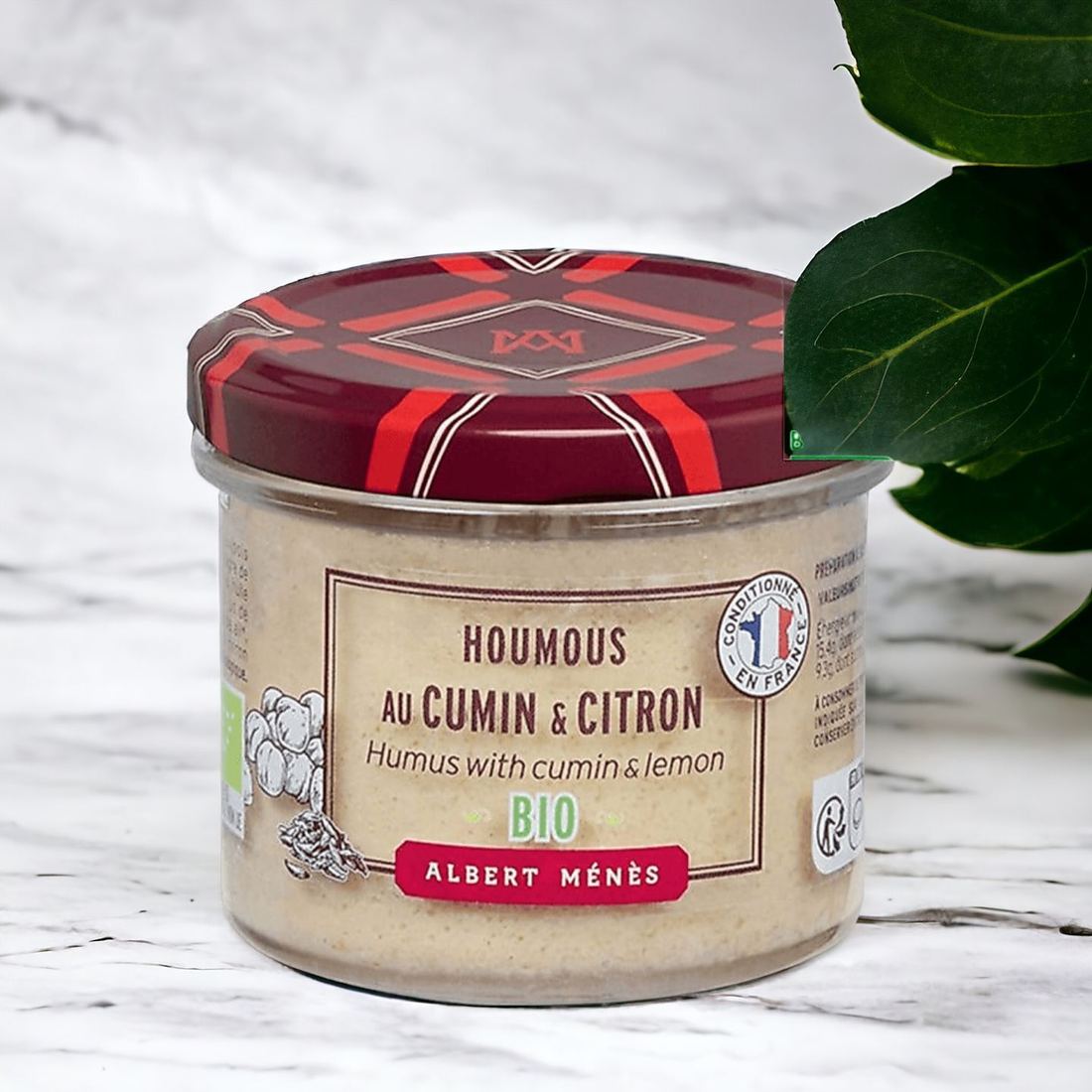 Albert Ménès Organic Hummus with Cumin 1