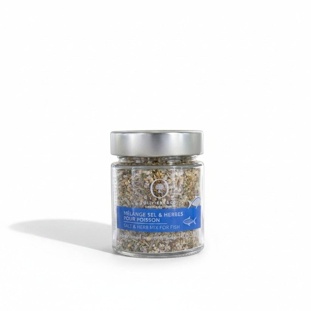 Oliviers & Co Salt & Herb Mix for Fish by Michelin Chef Jean-Marie Meulien 1