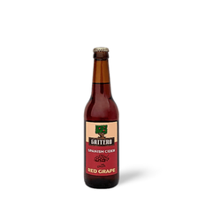 El Gaitero Spanish Craft Cider with Red Grape