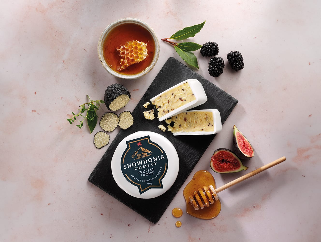 Snowdonia Truffle Trove — Cheddar with Summer Truffle thumbnail 2