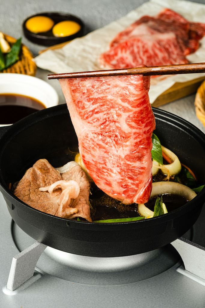 A5 Japanese Wagyu Striploin Sukiyaki Cut thumbnail 3