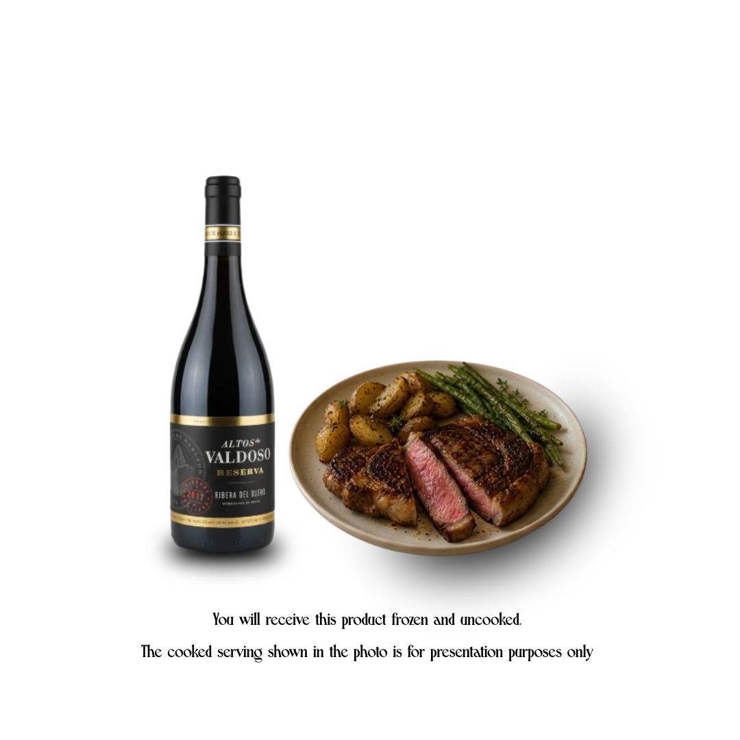 Steakhouse Quality at Home: COVAP Ribeye & Altos de Valdoso Reserva Bundle