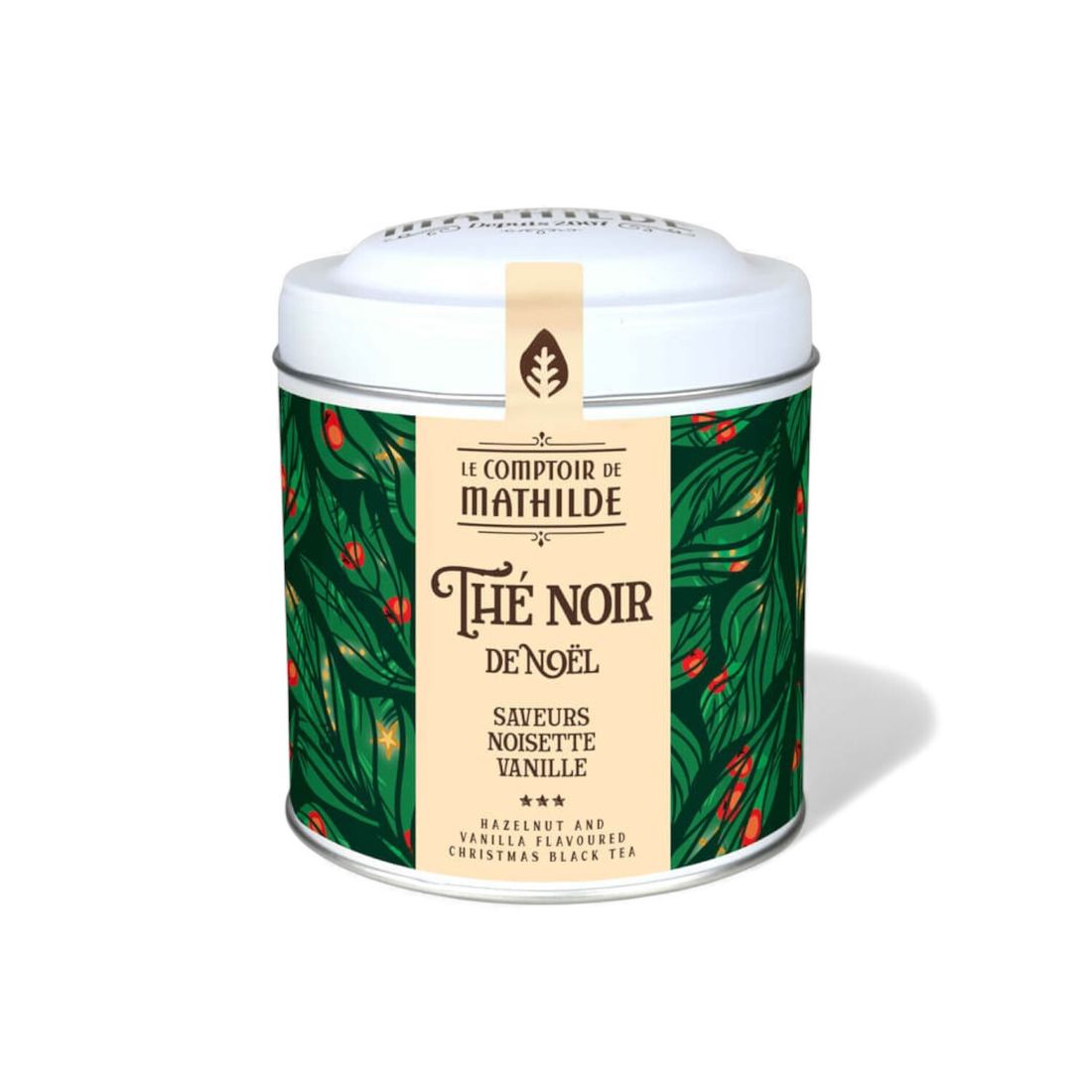 Comptoir de Mathilde The Noir de Noël – Hazelnut & Vanilla Tea 1