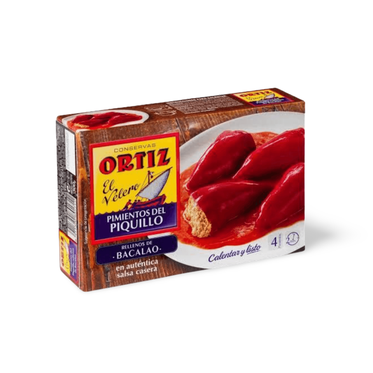 Ortiz Piquillo Peppers Stuffed With Bacalao