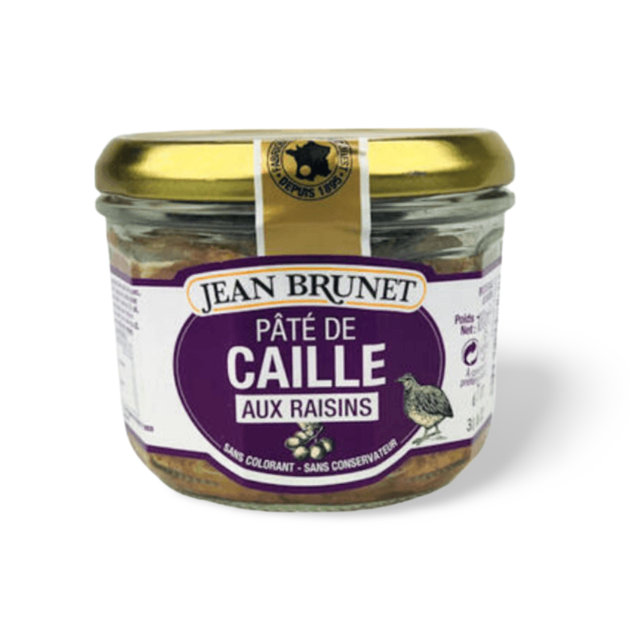 Jean Brunet Quail Paté With Raisins