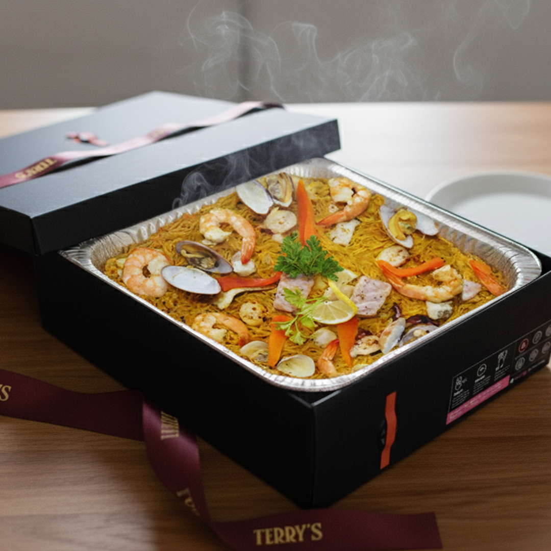 HOTBOX-SEAFOOD SAFFRON FIDEUA PAELLA