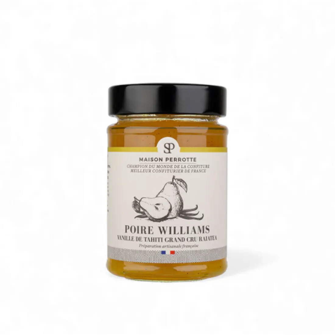 Maison Perrotte William Pear Marmalade with Grand Cru Raiatea Vanilla 1