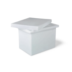 Styrofoam Gallon Square