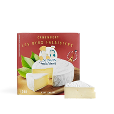 Camembert Les Deux Falaisiens Soft Cow's Milk Pasteurized