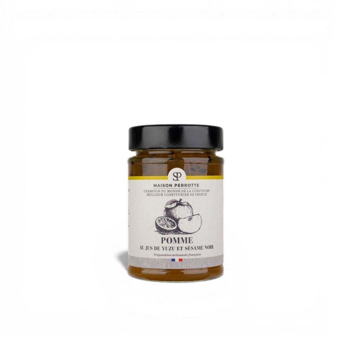 Maison Perrotte Apple Jam with Yuzu and Black Sesame 1