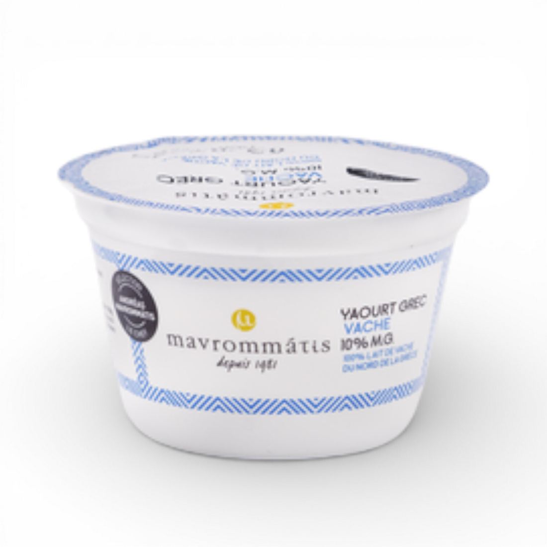 Mavrommatis Plain Greek Yogurt 10% Fat Cow Milk 1