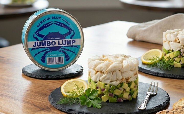 SARAVIA BLUE CRAB – JUMBO LUMP CRAB & AVOCADO TOWER