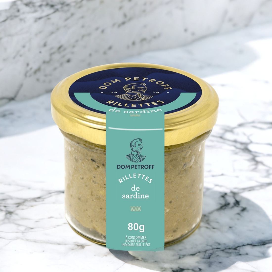 Dom Petroff Rillettes aux Sardines 1