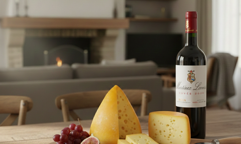 RED WINE, SMOKED CHEESE — PERFECTLY PAIRED, PERFECTLY ELEGANT