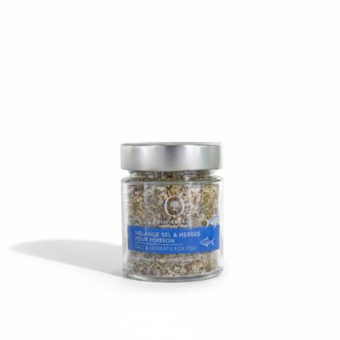 Oliviers & Co Salt & Herb Mix for Fish by Michelin Chef Jean-Marie Meulien