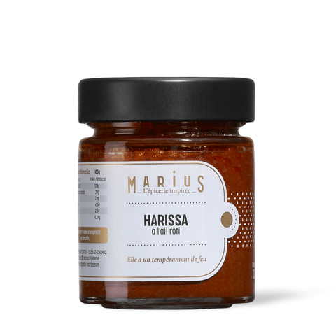 Marius Roasted Garlic Harissa Hot Paste