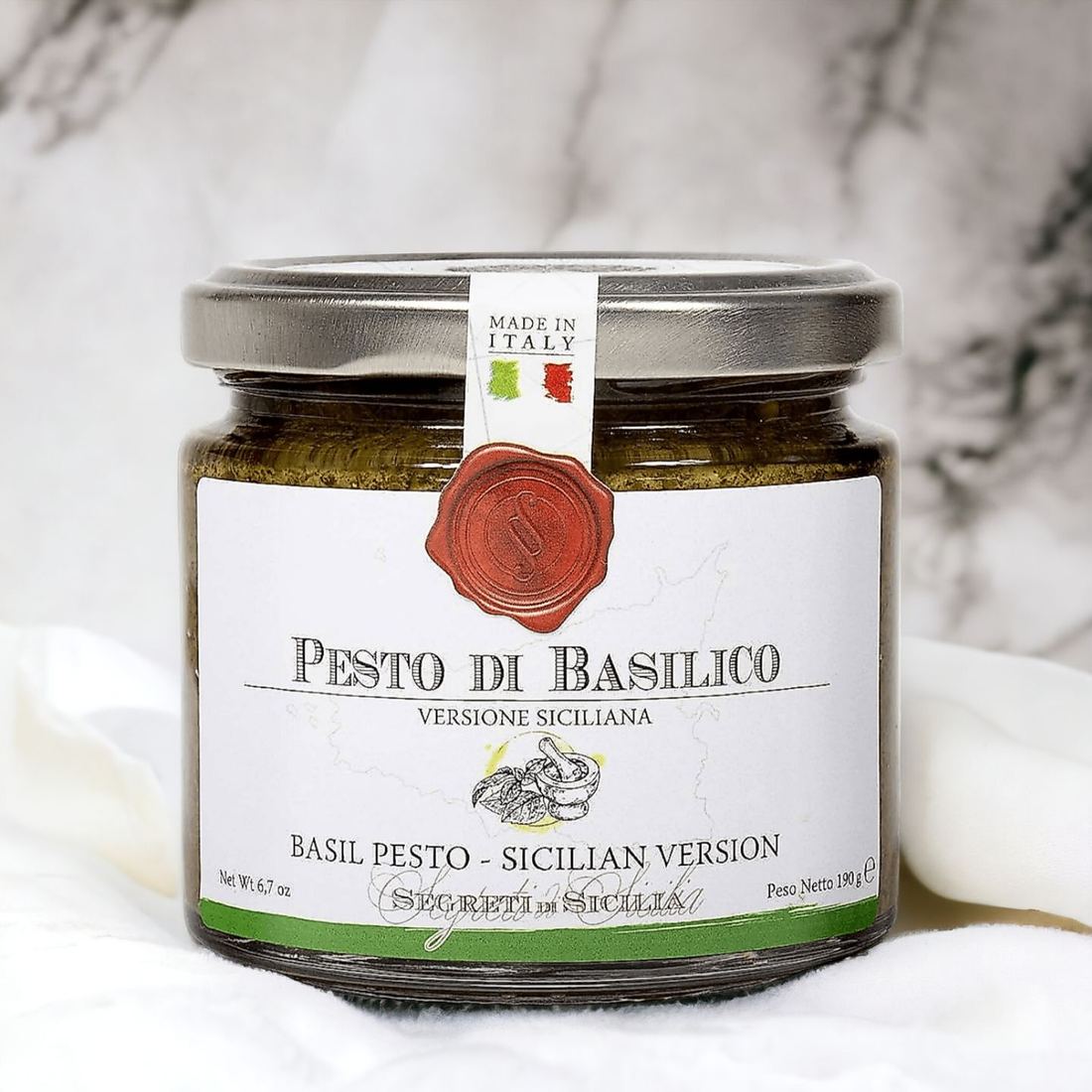 Frantoi Cutrera Pesto di Basilico 1