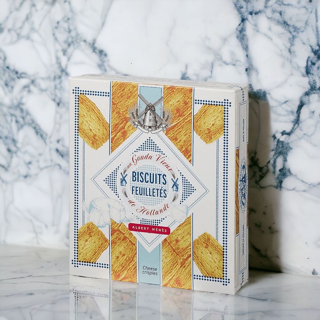 Albert Ménès Mature Dutch Gouda Puff Pastry Crisps 1