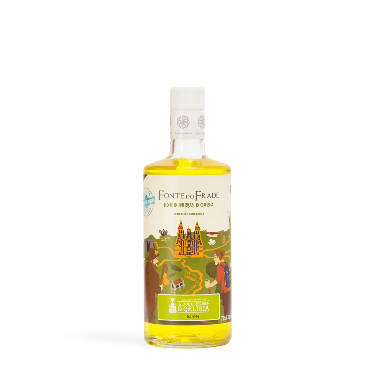 Licor de Hierbas Fonte Do Frade Pazo de Valdomiño